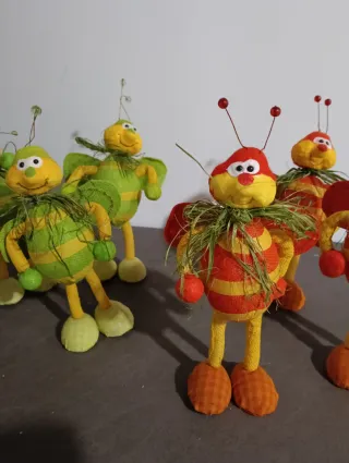 Decorazioni Primavera Api Tessuto