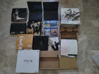 Consolas PS3 y 4 Japonesas + Accesorios