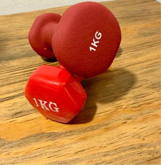 Par de pesas Mancuernas 1 kg (2 uds)