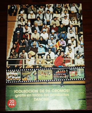 Álbum Fútbol 1982 Danone