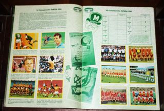 Álbum Fútbol 1982 Danone