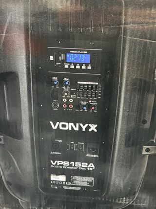 VONYX VPS152A Altavoces 15 con Tripodes