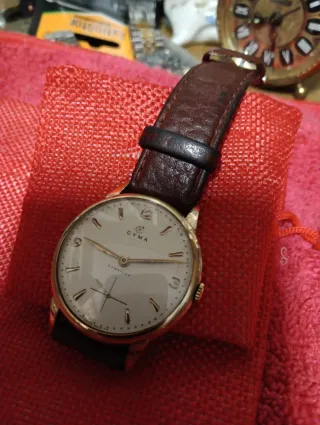 Reloj Cyma Cuerda Vintage Muy Antiguo,funcionando