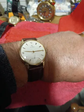 Reloj Cyma Cuerda Vintage Muy Antiguo,funcionando