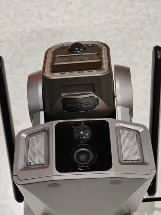 Cámara de seguridad solar con soporte