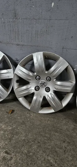 Tapacubos Peugeot (Set de 4)