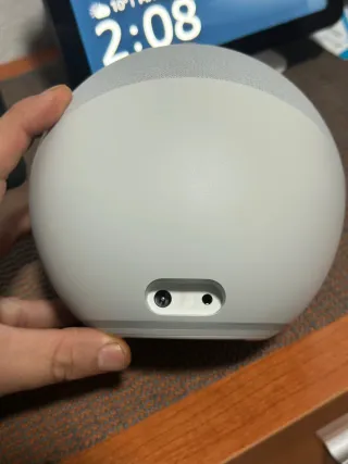 Echo Grande 4ª Gen - Altavoz Alexa - Blanco/Gris