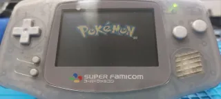 Nintendo Game Boy Advance Gris/Transparente