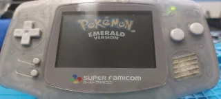 Nintendo Game Boy Advance Gris/Transparente