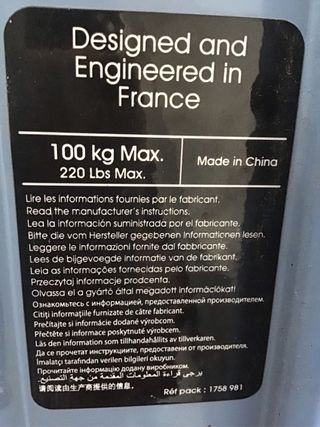 Patinete Oxelo Azul y Gris