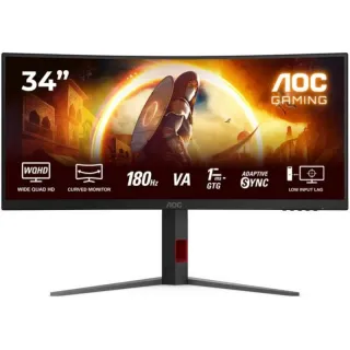 Monitor AOC Curvo 34 WQHD 180Hz