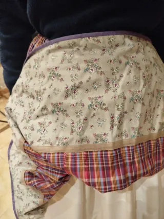 Falda Baturra Niña Multicolor