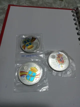 Lote 3 monedas 30 euros España 2018