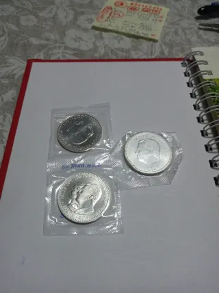 Lote 3 monedas 30 euros España 2018
