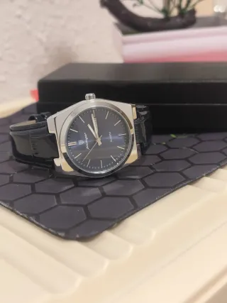 Reloj Poedagar Hombre Azul y Plateado