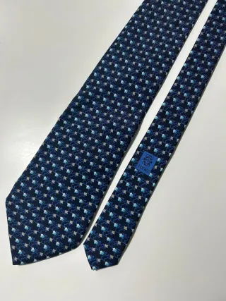 Corbata Loewe Azul Multicolor