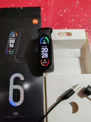 Xiaomi Mi Smart Band 6 NFC Negra