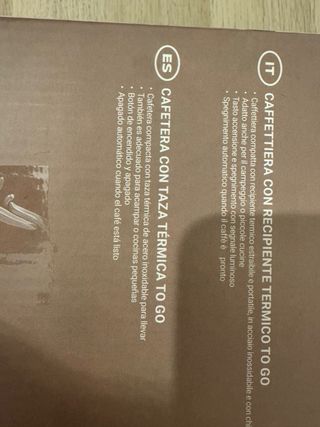 Cafetera Besteon Satin Collection + Termo