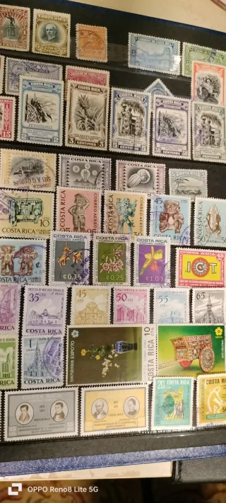 Sellos Antiguos Costa Rica