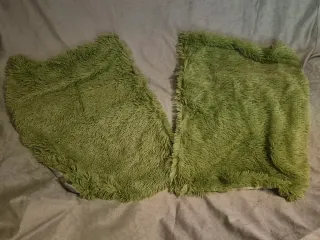 Sábana/manta verde bosque con 2 fundas