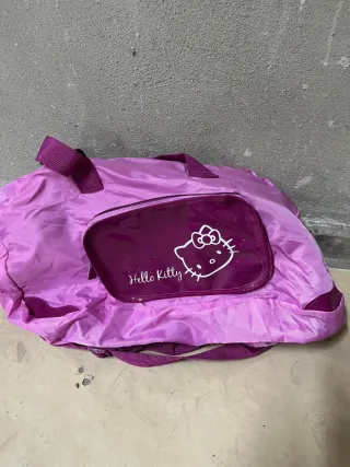 Bolsa Deporte Hello Kitty Morada