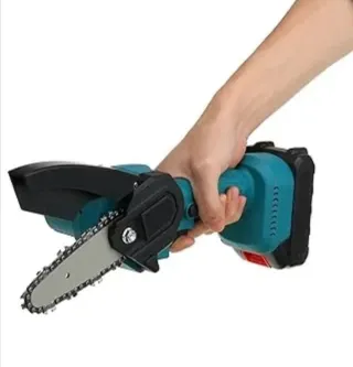 Mini Motosega a 2 Batteria +valigia elettrosega