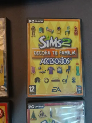 Lote 7 Juegos PC Los Sims 2 Expansiones