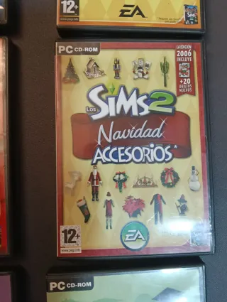 Lote 7 Juegos PC Los Sims 2 Expansiones