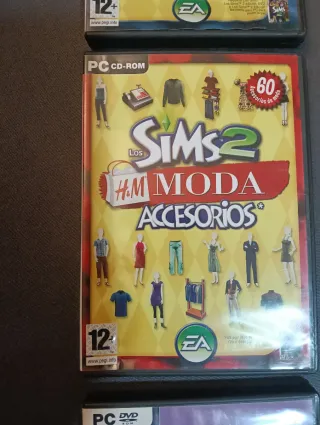 Lote 7 Juegos PC Los Sims 2 Expansiones