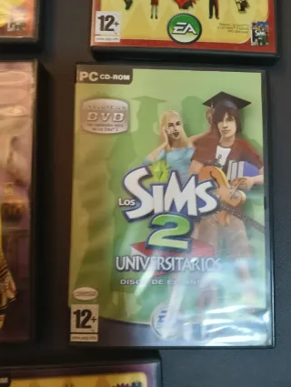 Lote 7 Juegos PC Los Sims 2 Expansiones