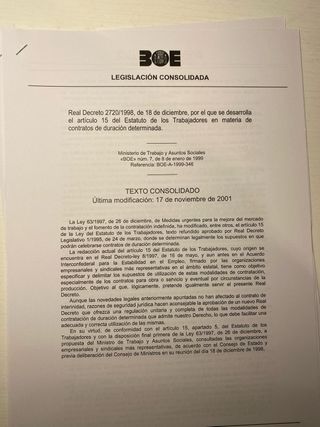 Apuntes Derecho del Trabajo UV