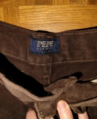 Pantalón Pepe Álvarez Tiro Alto T. 36