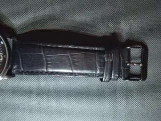 Elegante Reloj OWIN Negro y Plateado