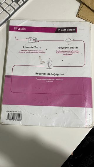 Filosofía 1.º Bachillerato