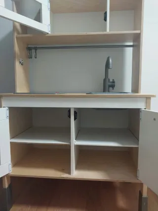 Cocinita de madera IKEA