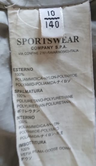 Piumino C.P. Company 10 anni / 140 cm