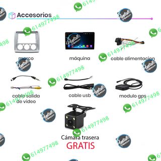 Radio Pantalla CARPLAY GPS USB para Ford Focus MK2