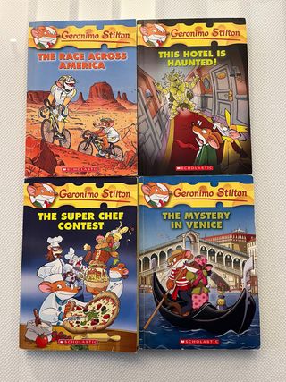 Geronimo Stilton (pack 4 en inglés)