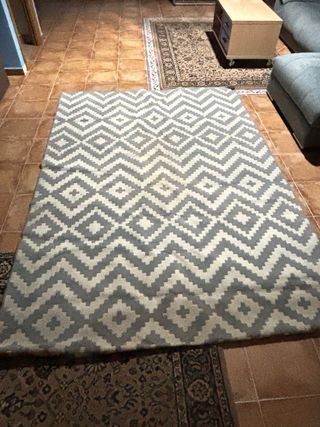 Alfombra geométrica 160x238 cm