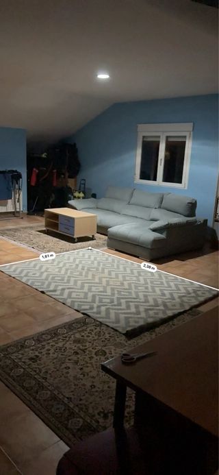 Alfombra geométrica 160x238 cm