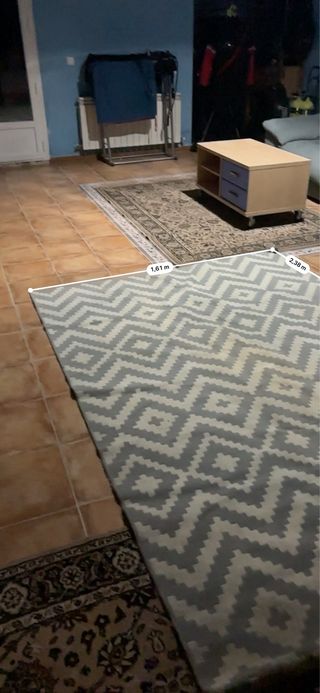 Alfombra geométrica 160x238 cm