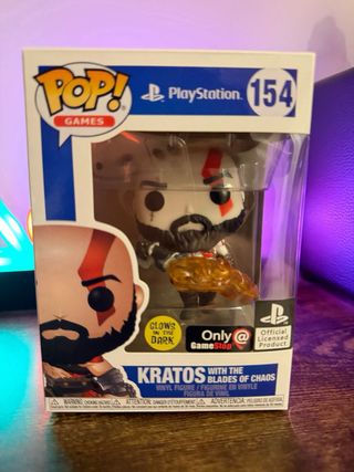 Funko Pop! Kratos con lame del chaos