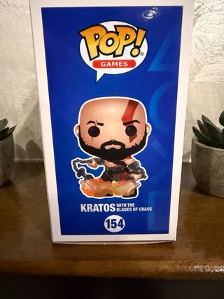 Funko Pop! Kratos con lame del chaos