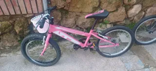 Bicicleta infantil niña rosa