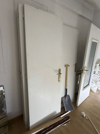 Puertas blancas 190X62