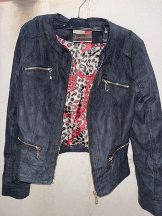 Chaqueta Johanna Schut Negra Talla M