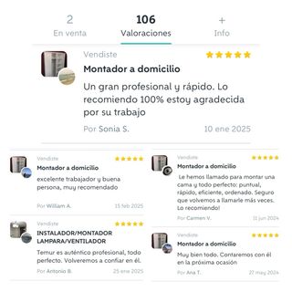 Montador a domicilio