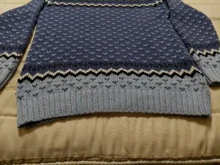 Jersey hombre azul talla XL