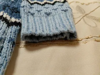 Jersey hombre azul talla XL