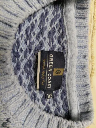 Jersey hombre azul talla XL